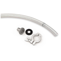 Hose connector for feed nozzle (piFLOW®p)
