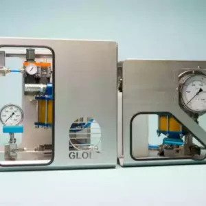 Air driven high pressure test system