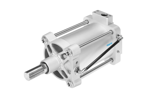 Linear actuator with displacement encoder DFPI