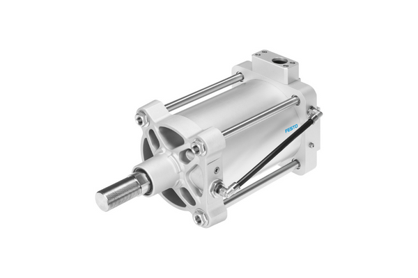 Linear actuator with displacement encoder DFPI