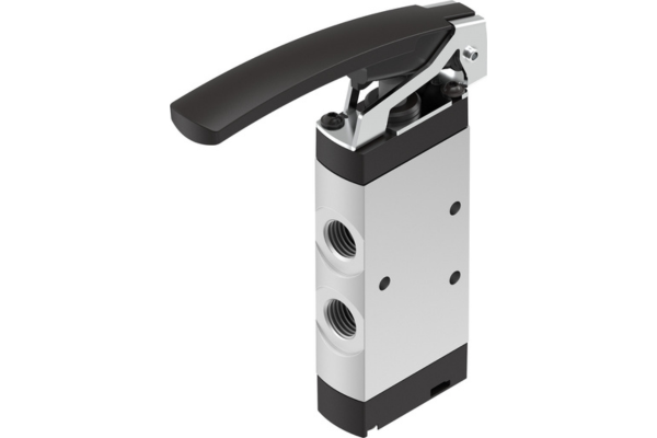 Manually actuated valve, metric VHEF