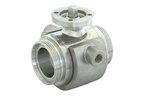 2 WAY BALL VALVE + HEATING JACKET
