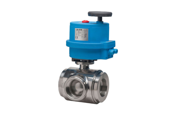 SS 3 Way Polished Valve