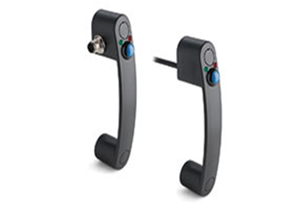 Handles with electrical switch